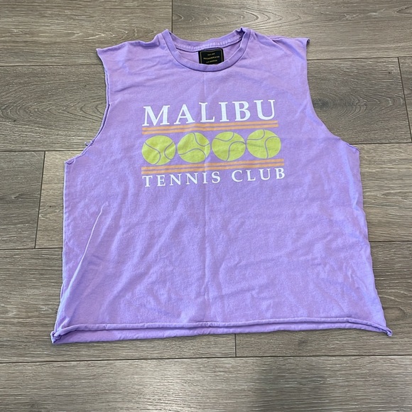 Retrobrand Malibu Tennis Club Tank - Picture 5 of 9